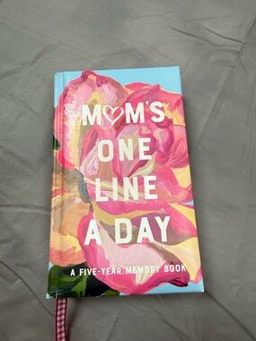 Chronicle Books Floral Memory Journal in Blue, Pink, Green